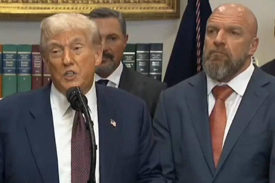 Why American President Donald Trump gave wwe star Tripple H an important responsibility to shape country’s Fitness