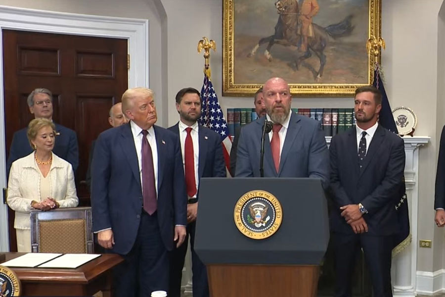 Why American President Donald Trump gave wwe star Tripple H an important responsibility to shape country’s Fitness