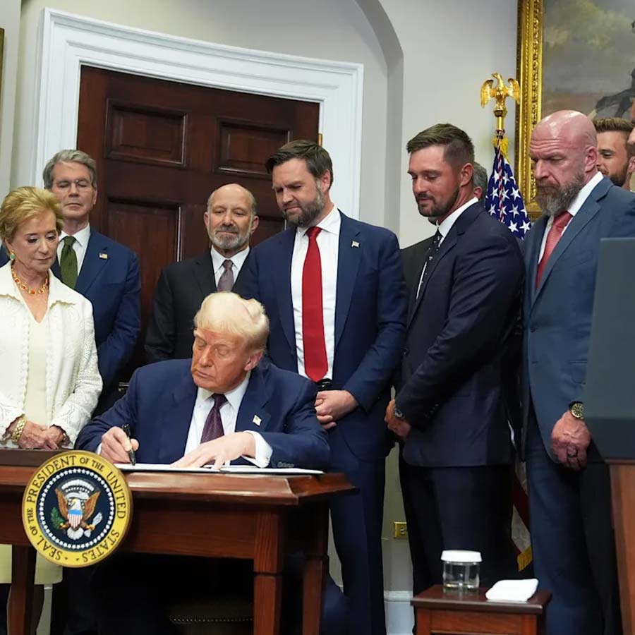 Why American President Donald Trump gave wwe star Tripple H an important responsibility to shape country’s Fitness