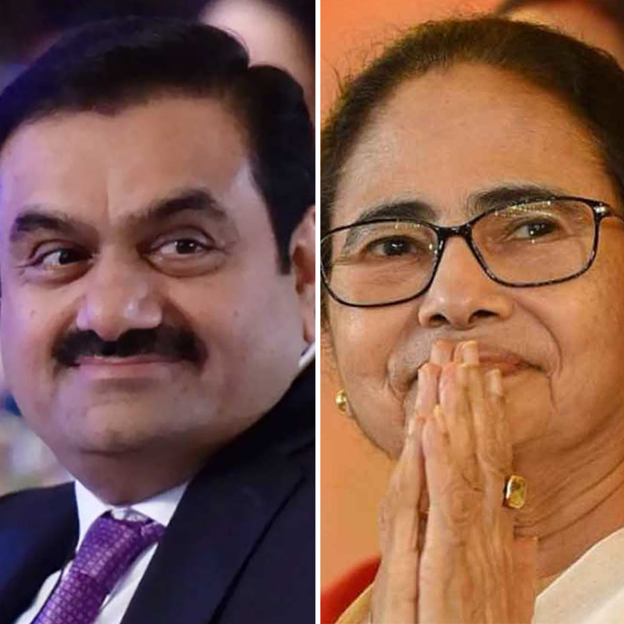 Chief Minister Mamata Banerjee had a meeting with Gautam Adani