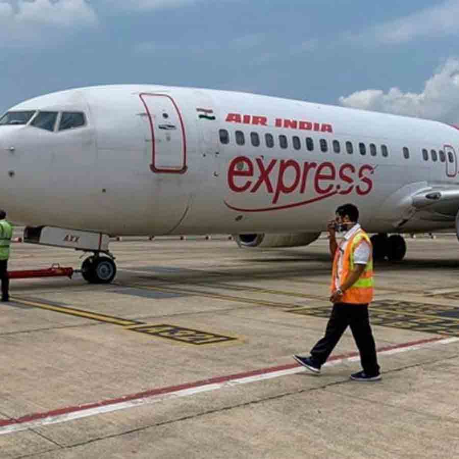 Air India express flight from Bengaluru to Kolkata made an emergency landing due to some technical glitches in mid air