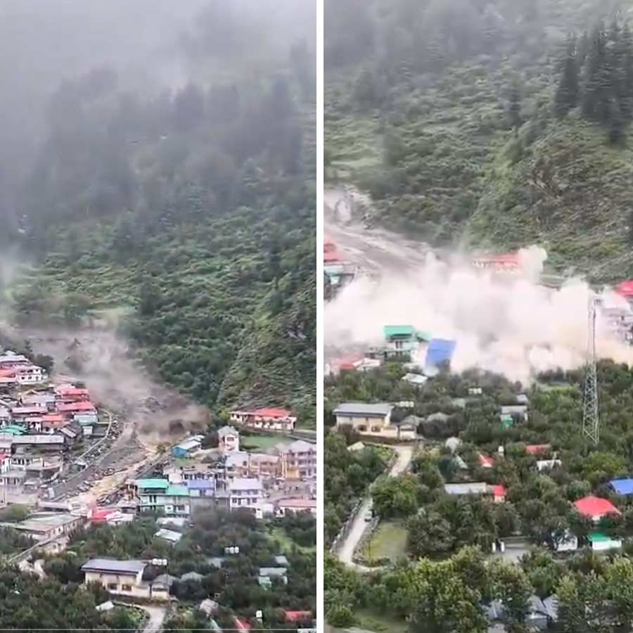 Cloudburst leads to flash floods in Uttarkashi and several homes swept away dgtl