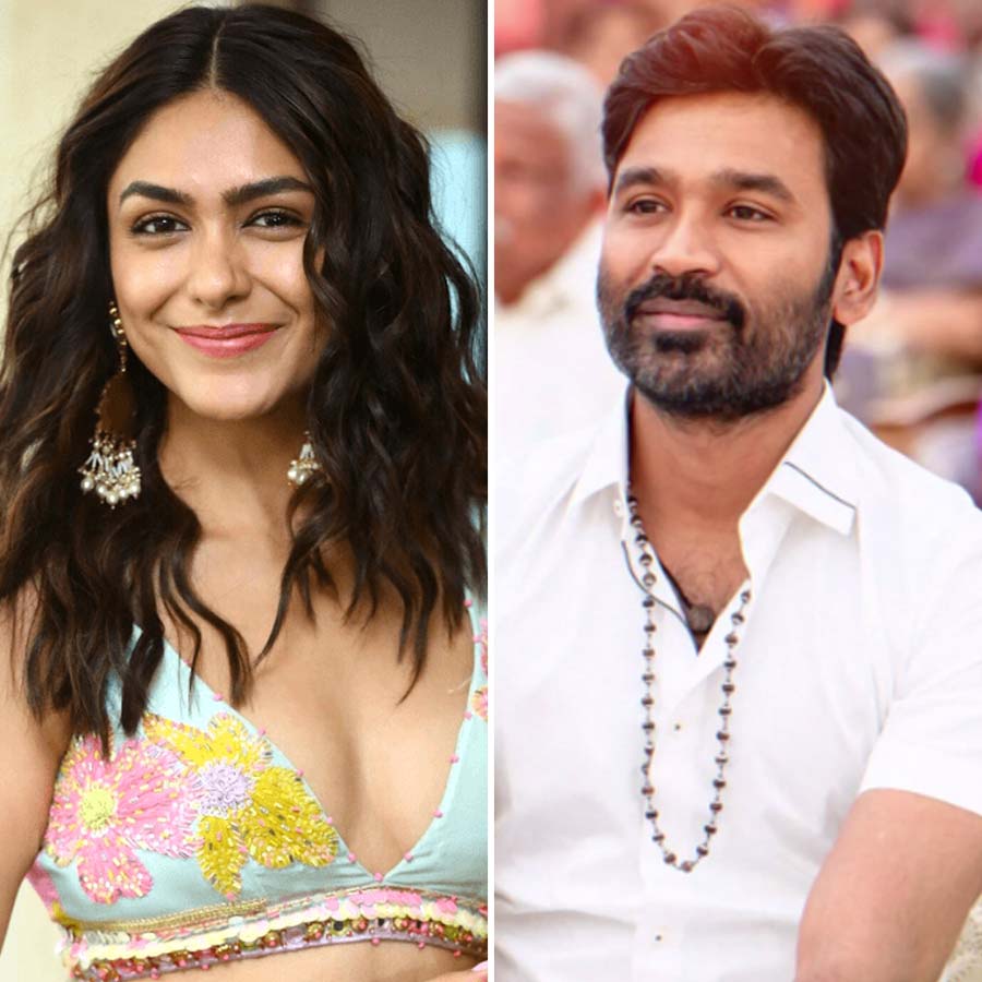 A photo of Dhanush and Mrunal Thakur goes viral and fans speculate that they are dating dgtl