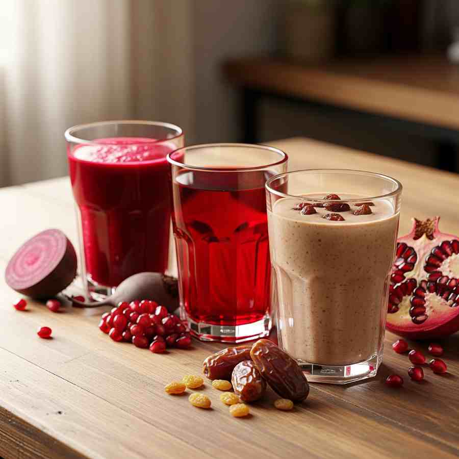 রক্তে হিমোগ্লোবিনের মাত্রা বাড়বে, রক্তাল্পতা হবে না, ঘুরিয়ে ফিরিয়ে খান এই তিন পানীয়।