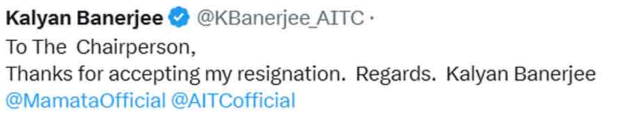 Kalyan Banerjee absent from Abhishek Banerjee’s virtual meeting, ‘God saved me’, says AITC MP as resignation from Chief Whip post accepted