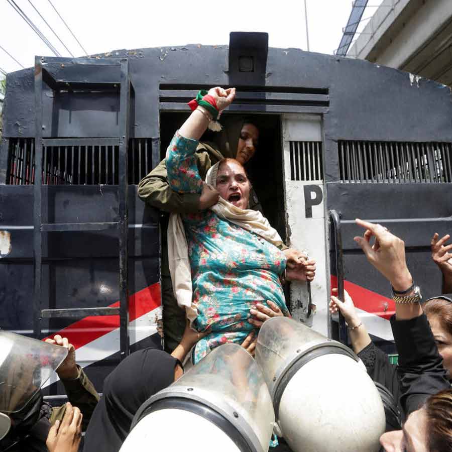 PTI chief Imran Khan supporters clash with police in Lahore amid anti-government rally dgtl