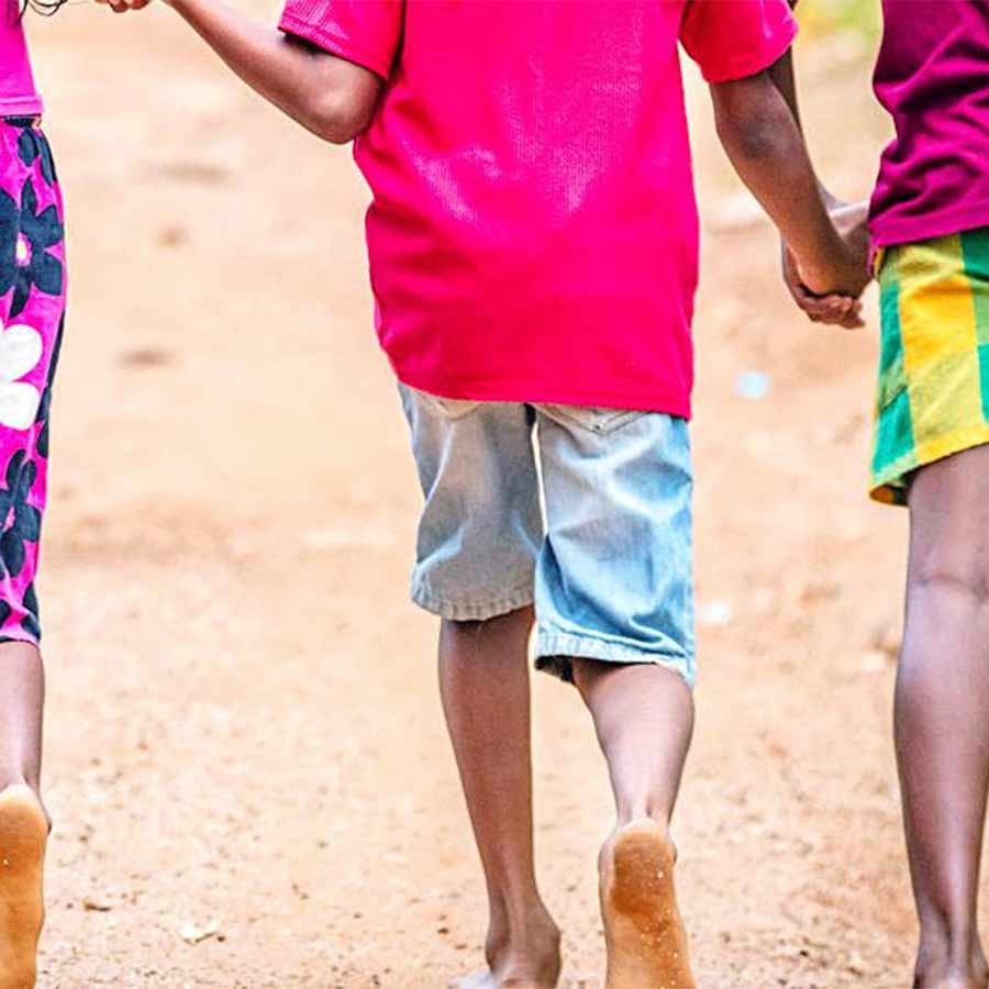 Children grow up with the shared cultural values of their parents and neighbors
