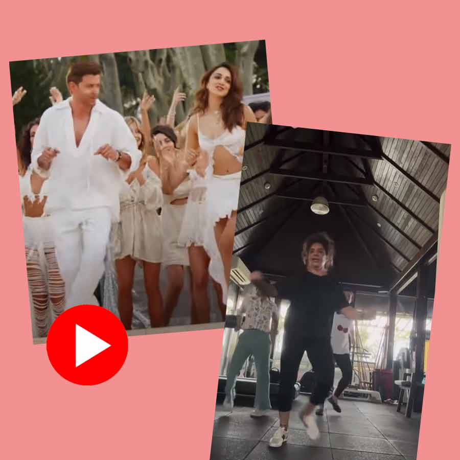 Video of Hrithik Roshan’s mom Pinkie Roshan dancing with ‘War 2’ song ‘Aavan Jaavan’ goes viral dgtl