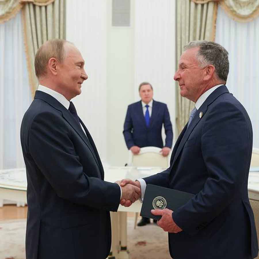 Russian President Vladimir Putin and US Special Presidential Envoy Steve Witkoff have concluded meeting at the Kremlin