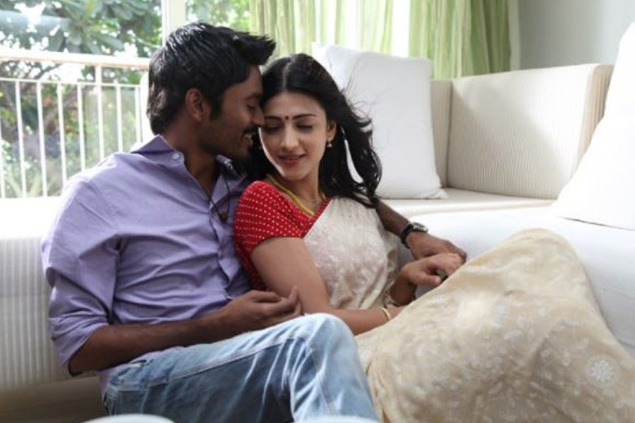 Shruti Haasan with Dhanush