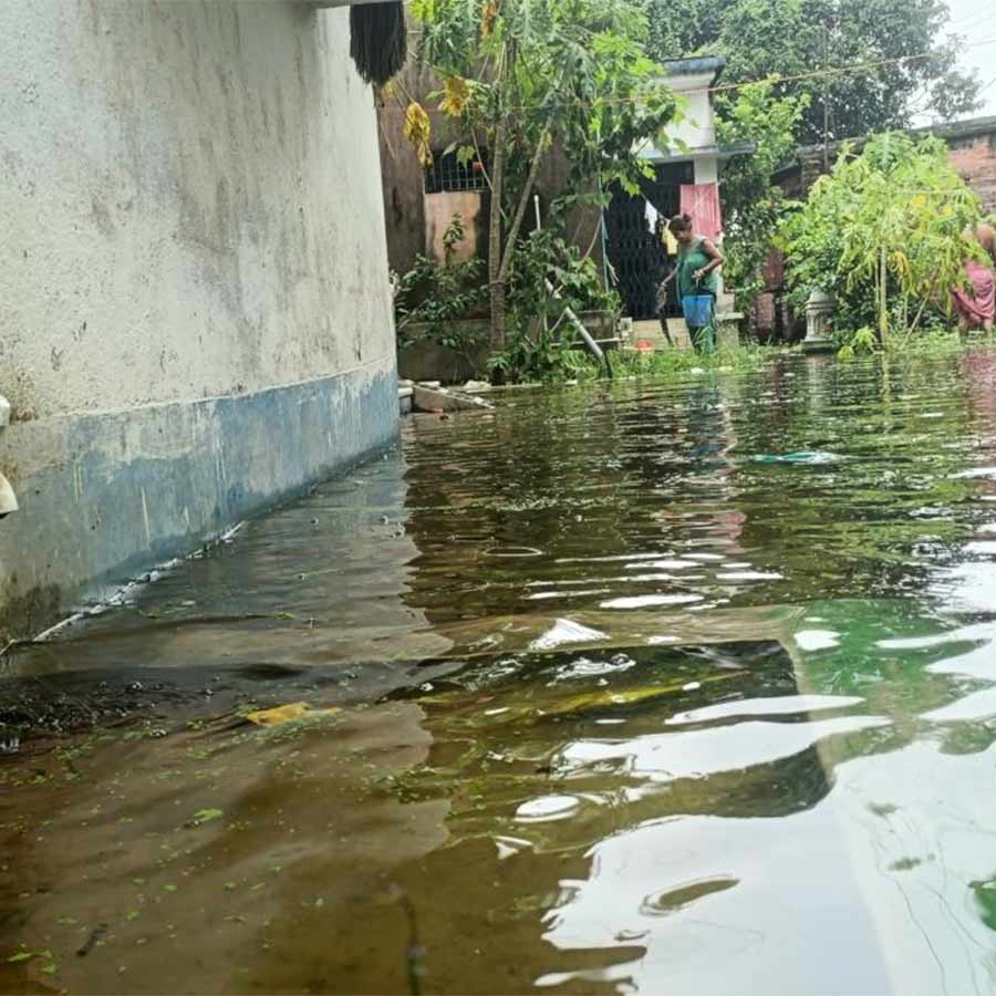 Efficiency of New booster pump is under question after Habra water logged due to heavy rainfall