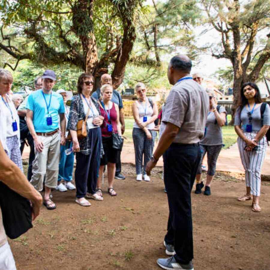 There are opportunities to work as a 'guide' in various tourist centers in the country.