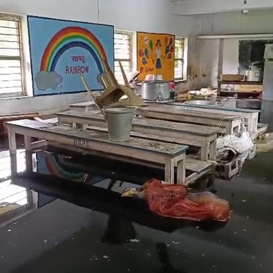 Waterlogged in Howrah school, classes suspended dgtld