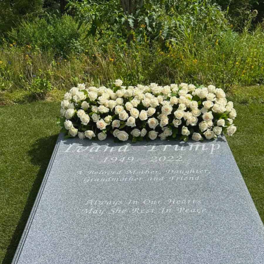 Ivana Trump burial controversy