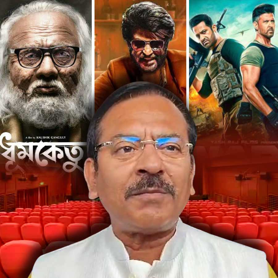 How many prime shows and halls are Dhoomketu, War 2, Coolie getting after the meeting with Minister Arup Biswas dgtl