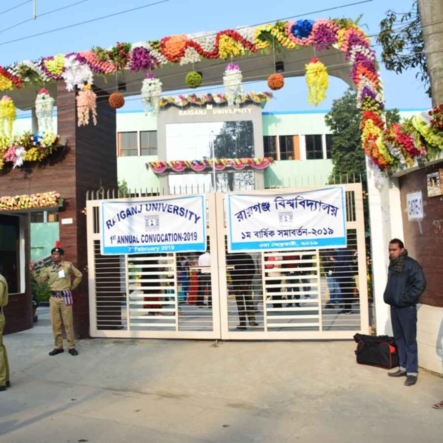 Raigunj University starts Post Graduation programme for the academic year 2025-2026 dgtl