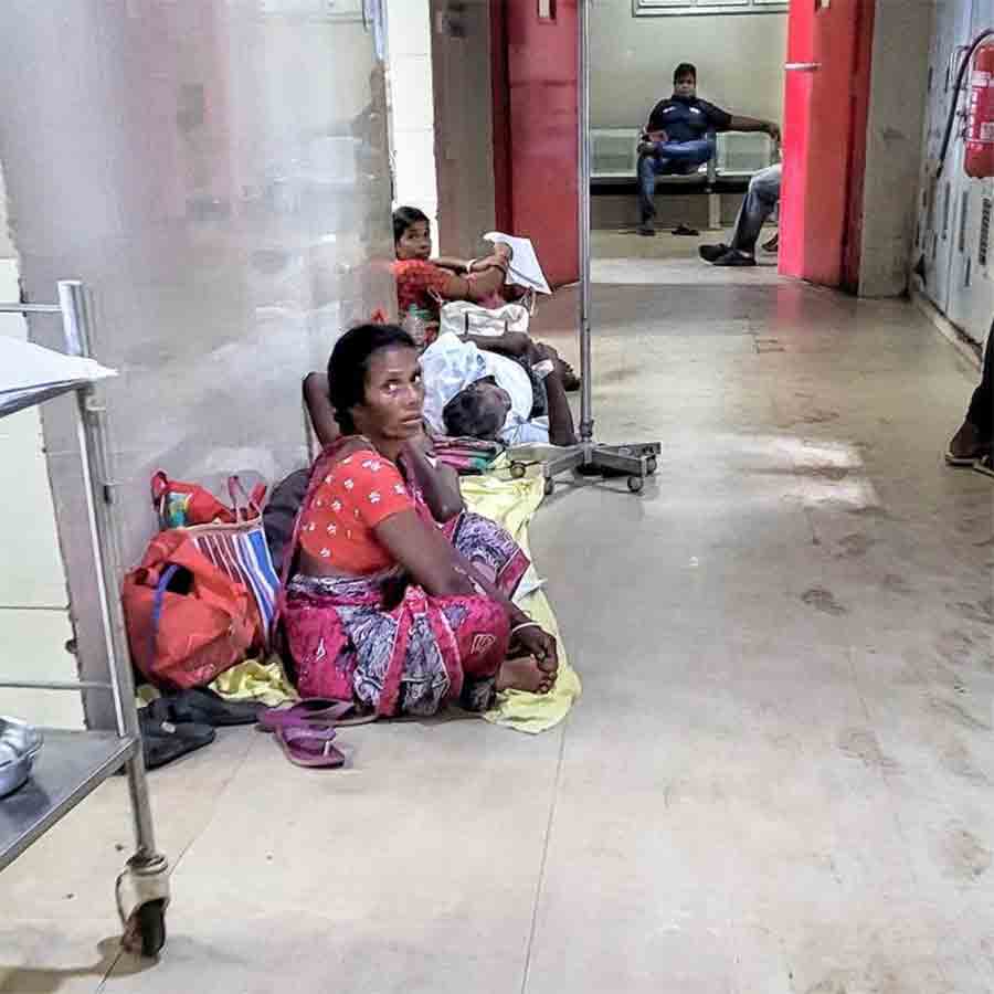 Poor condition of Bishnupur Super Speciality hospital