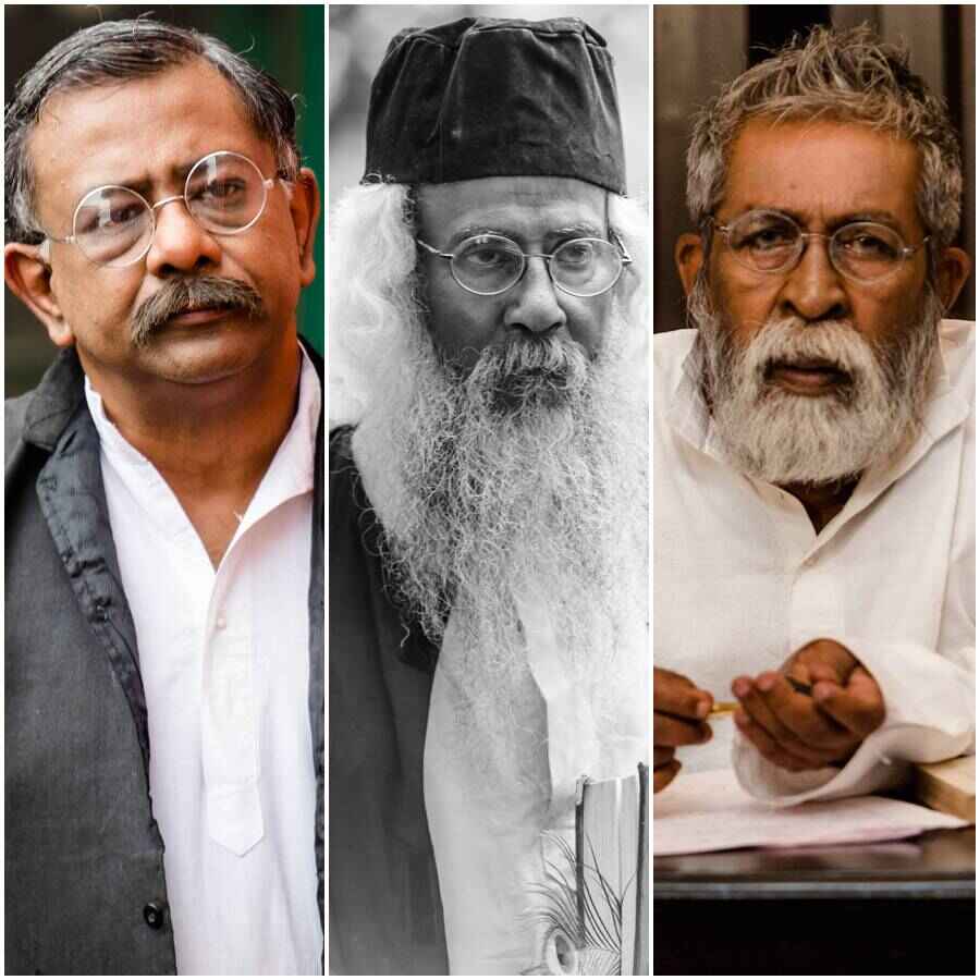 কমলেশ্বর মুখোপাধ্যায়, সোমনাথ ভদ্র, প্রদীপ ভট্টাচার্য।