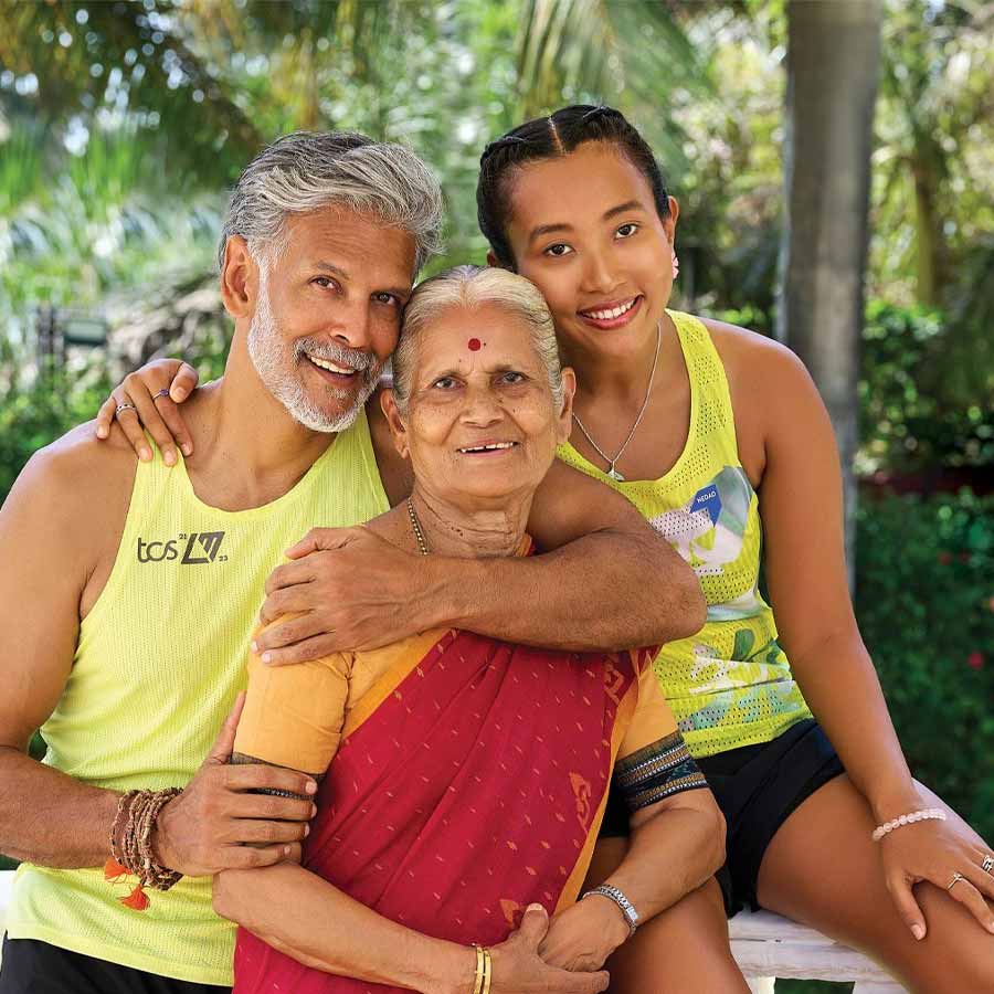 Milind Soman Revels his mother’s secret habit to stay fit at the age of 86 years dgtl