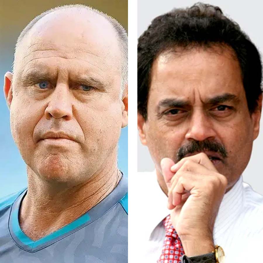 Picture of Matthew Hayden and Dilip Vengsarkar