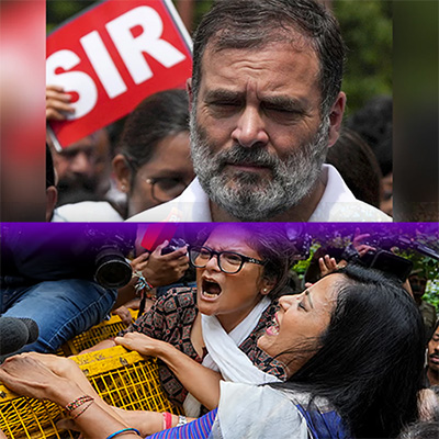 SIR brings opposition together as INDIA alliance partners rally towards Election Commission of India office dgtl