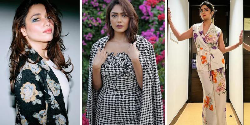  কো-অর্ড সেটের ফ্যাশনে নজর কেড়েছেন তমন্না-ম্রুণাল-শমিতাও।