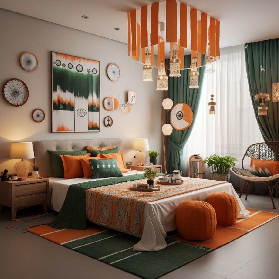 How to decorate your home by tricolor for Independence Day dgtl