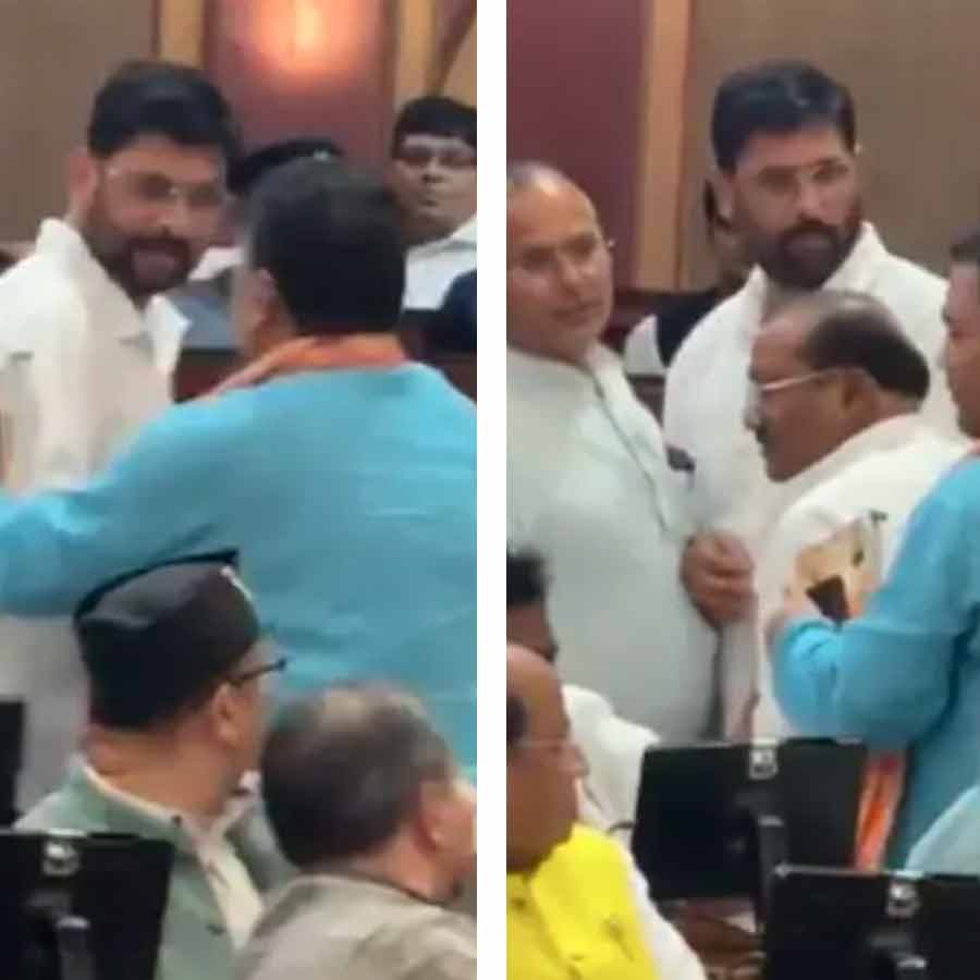 Two BJP MLAs engaged in a verbal clash inside UP assembly dgtl