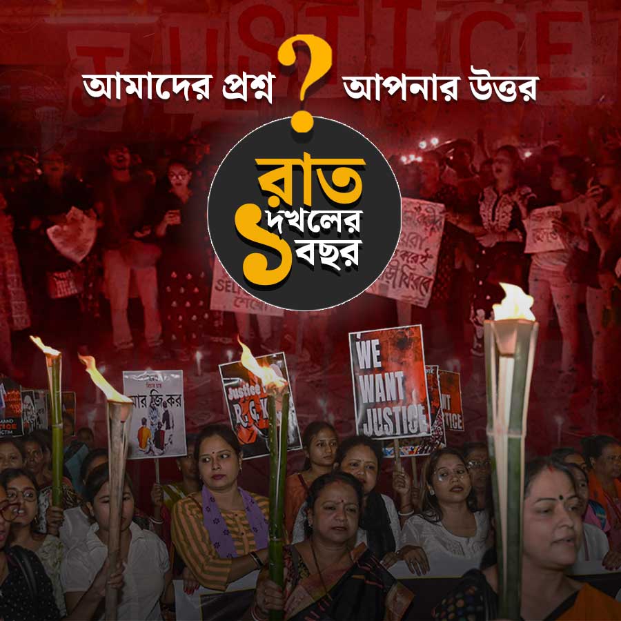 Has RG Kar Victim got justice, Anandabazar dot com asks four questions to common people of the city on the anniversary of Raat Dokhol dgtl