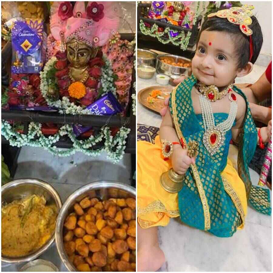 Sreemoyee Chattoraj is on Janmashtami Rituals dgtl