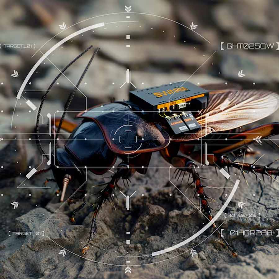 German Startup Company develops special AI tool to turn cockroaches into spies