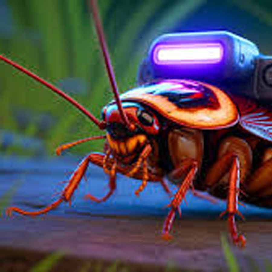 German Startup Company develops special AI tool to turn cockroaches into spies