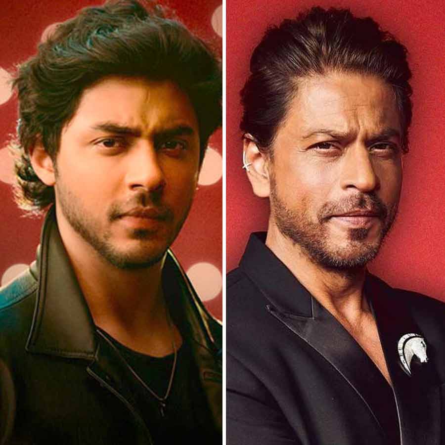 Aryan Khan does not address Shah Rukh Khan as Dad at shooting set dgtl