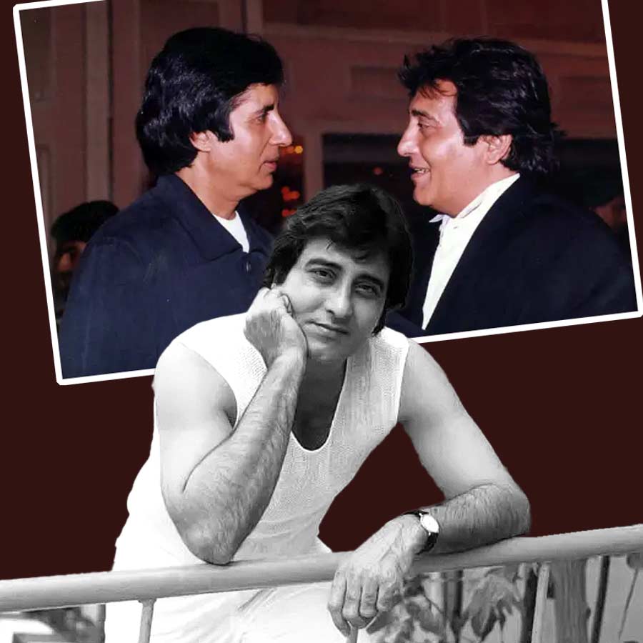 Vinod Khanna and Amitabh Bachchan