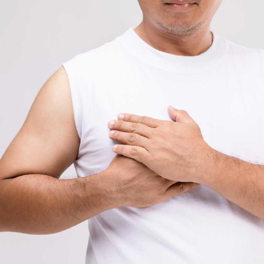 Alarming signs of breast cancer in men dgtl