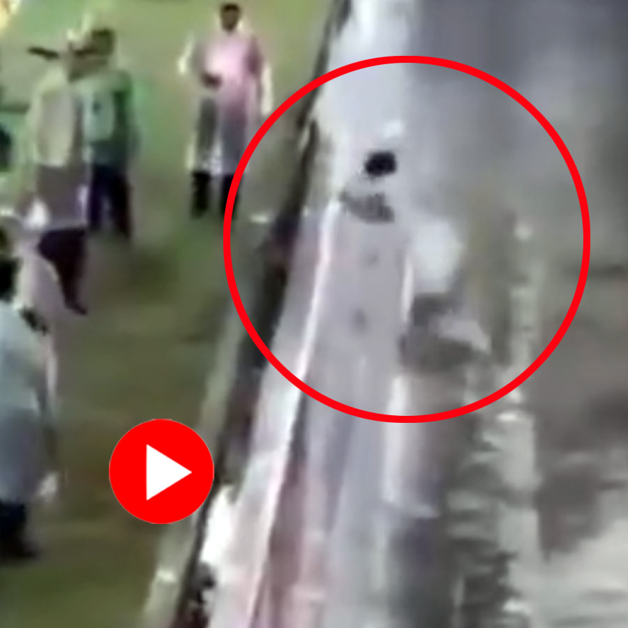 Video of Indonesian footballer falling into 10 foot ditch goes viral dgtl