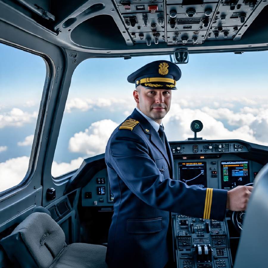 pilot left the cockpit door open during a flight