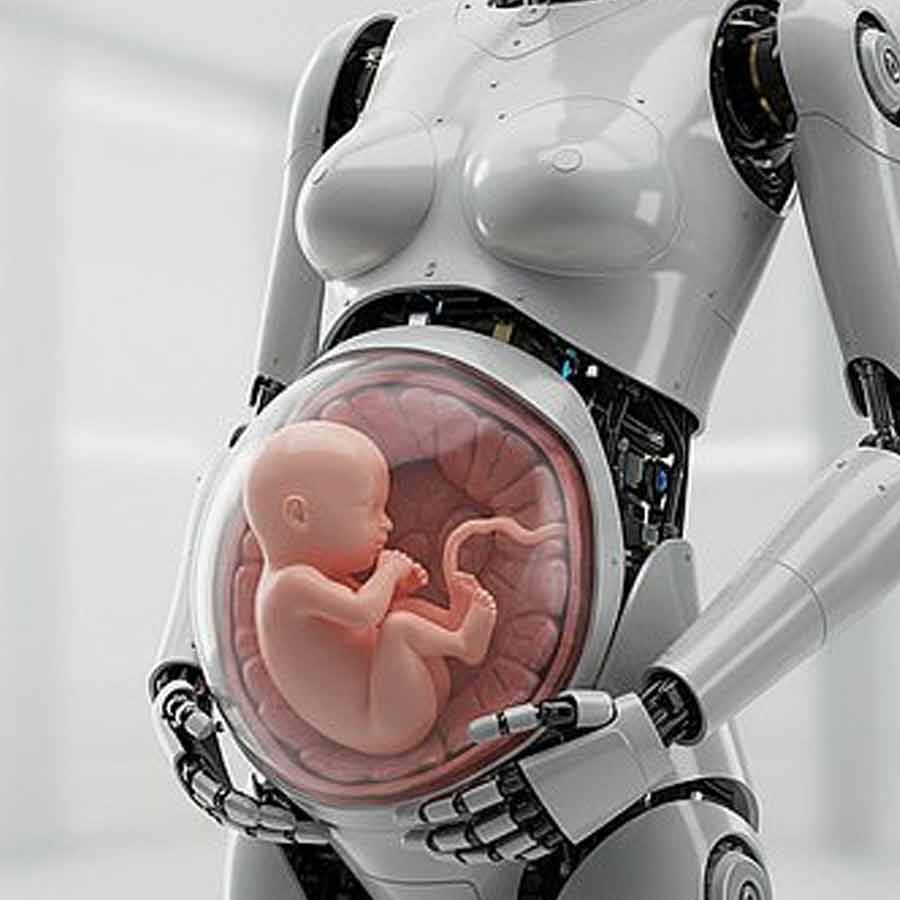 Scientists in China are building the world’s first robot that could give birth to a human baby