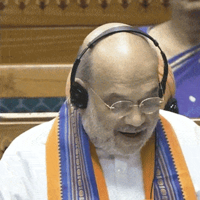 Torn papers thrown at Union Home Minister Amit Shah in Lok Sabha dgtl