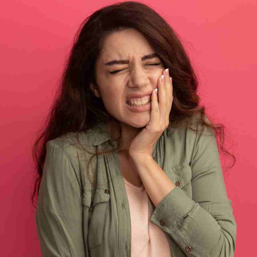 Swelling in the gums can be a sign of an infection, often caused by bacteria buildup dgtl