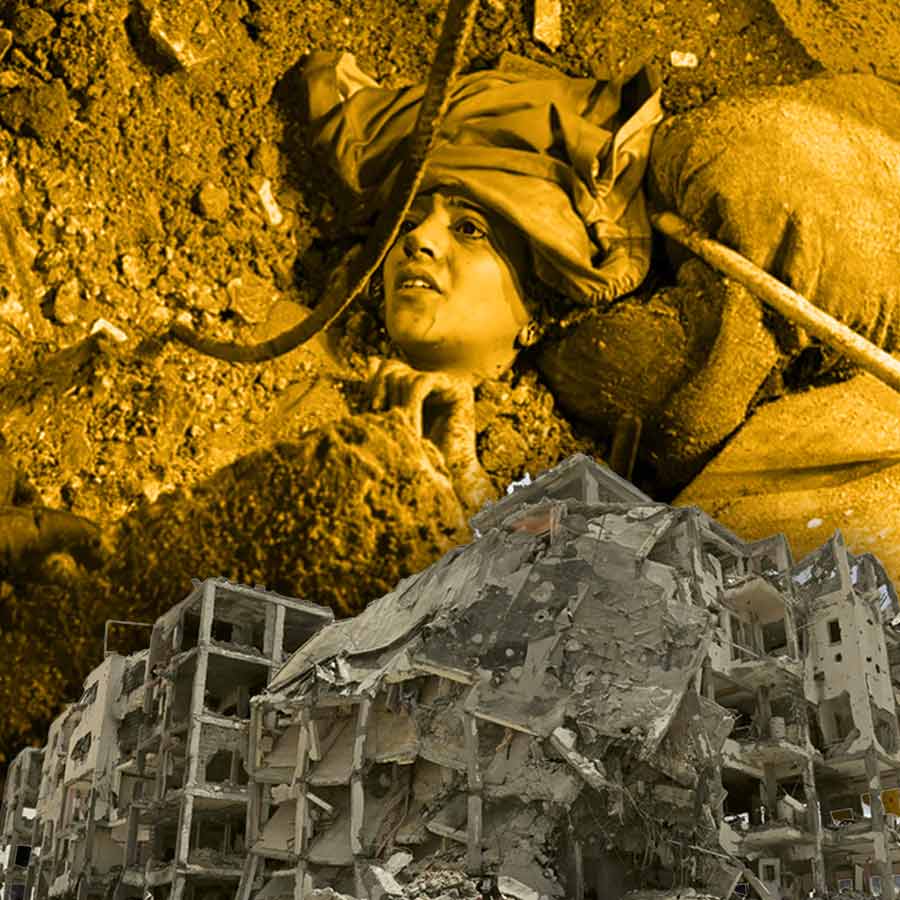 Gaza War escalates while Palestinian woman rescued from rubble after Israel strike dgtl