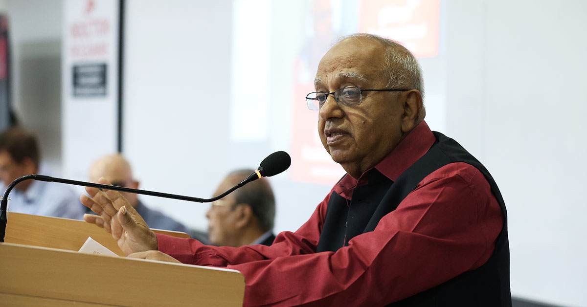 অনুষ্ঠানে উপস্থিত থেকে ‘এমজাংশন সার্ভিসেস লিমিটেড’-এর চেয়ারম্যান এবং ‘জিবিএস’-এর গভর্নিং কাউন্সিল সদস্য, সন্দীপন চক্রবর্তী, এমবিএ (গ্লোবাল) পাঠরত নবনিযুক্ত ২০২৫–২৭ ব্যাচের শিক্ষার্থীদের উদ্দেশ্যে বক্তব্য রাখেন।