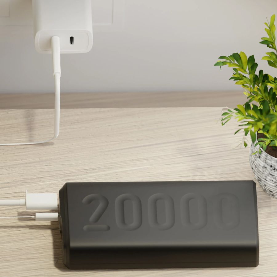 অ্যামব্রেন স্টাইলো ২০কে ২০০০০mAh পাওয়ার ব্যাঙ্ক  ফিচার: ২০,০০০ mAh ক্ষমতার এই পাওয়ার ব্যাঙ্কটি বেশ শক্তিশালী। এতে ২০W ফাস্ট চার্জিং-এর সুবিধা রয়েছে এবং একাধিক ডিভাইসের জন্য আছে তিনটি পোর্ট (টাইপ-সি এবং দু’টি ইউএসবি-এ)।