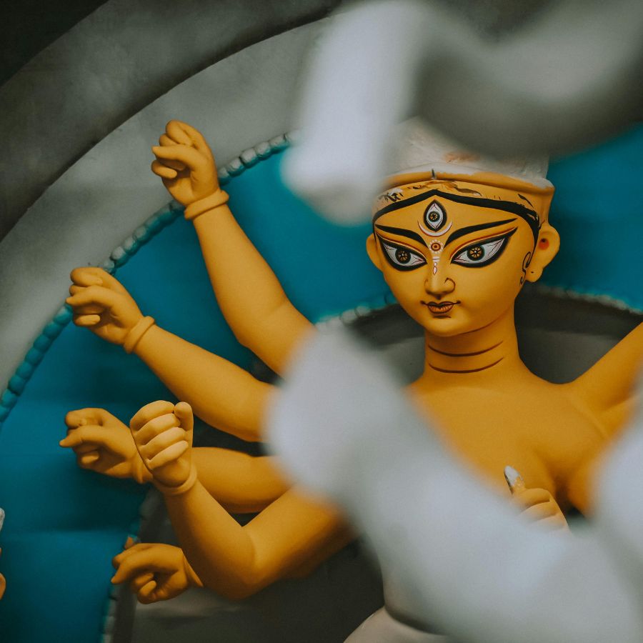 What Is the Skin Color of Goddess Durga dgtl