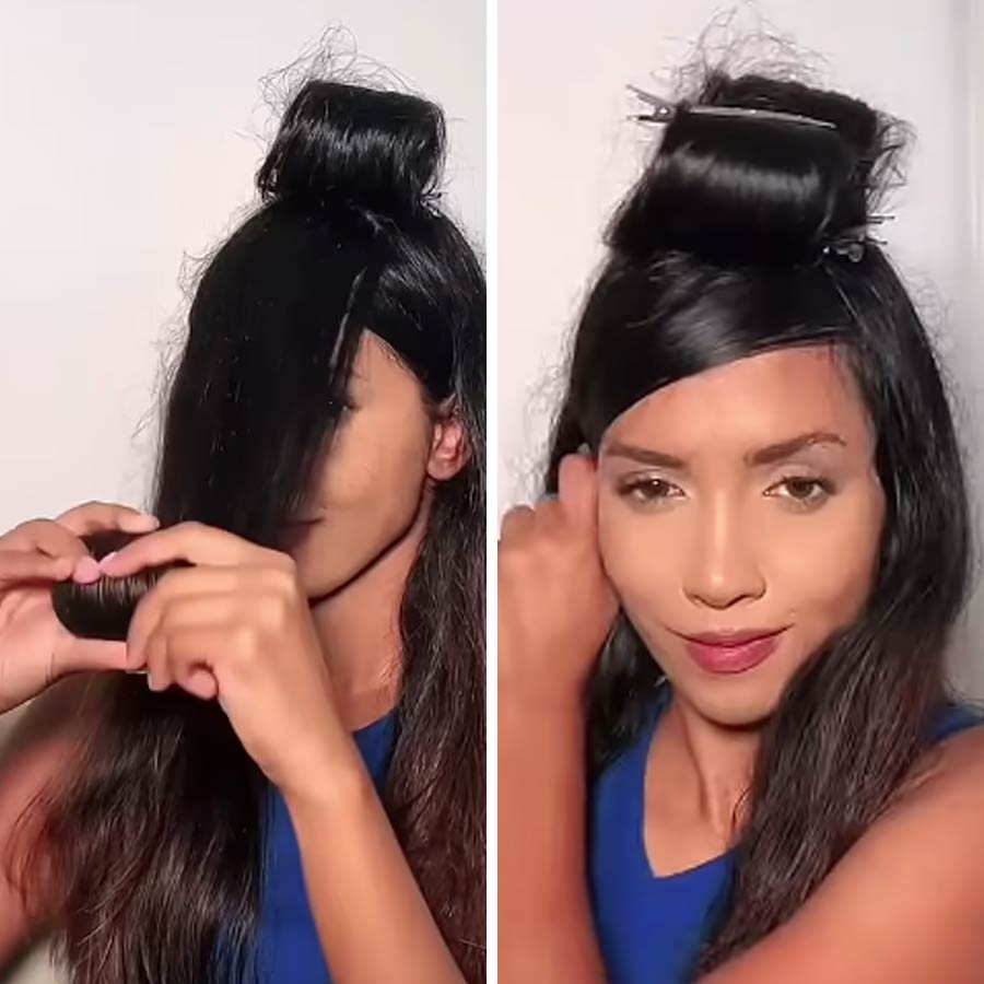 এই ভাবেও চুলের কোঁকড়ানো ভাব কিছুটা কমানো যায়।