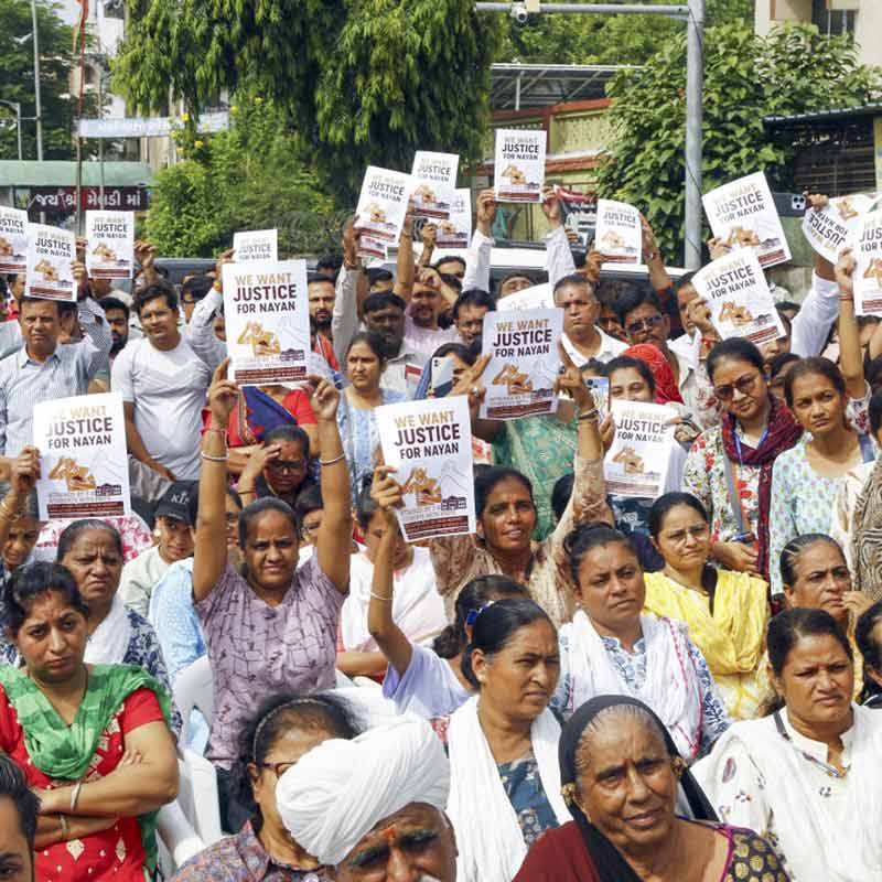 Investigators reportedly found lapses from school authority in Gujarat school crime