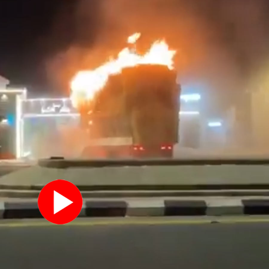 Video of Saudi man moving flaming vehicle away from petrol station in Riyadh goes viral dgtl
