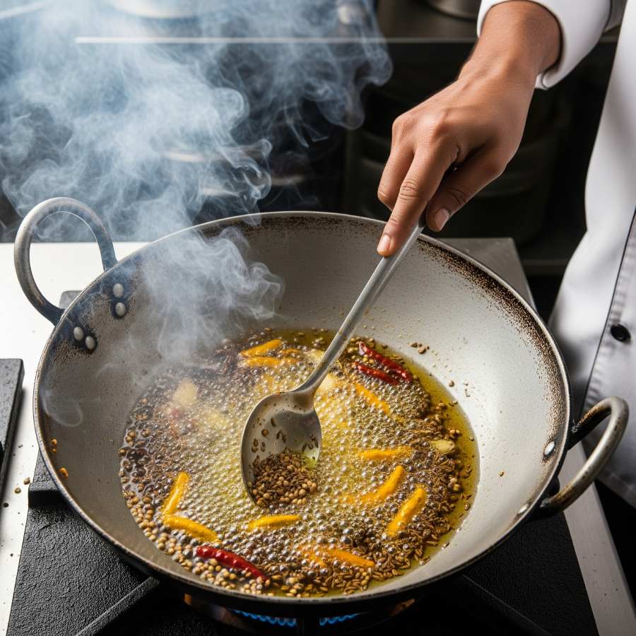 মশলা তেলে ভাজলে তেতো হয়ে যায় কেন জানেন? কৌশল শিখে নিলে স্বাদ ও ঘ্রাণ থাকবে অটুট