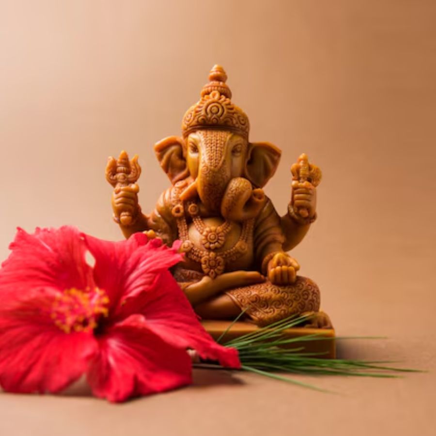 ৩.মন্ত্র জপ ও পূজা – ‘ওঁ গং গণপতয়ে নমঃ’ মন্ত্র জপ করুন। গণেশের অষ্টোত্তর শতনাম (১০৮ নাম) পাঠ করলে ভাল ফল মেলে।