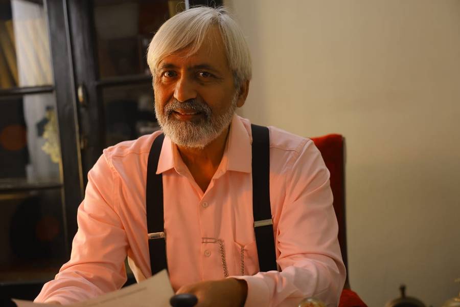 অনিলাভ চট্টোপাধ্যায়ের ‘বেলা’ ছবিতে কৃষ্ণকিশোর মুখোপাধ্যায়।